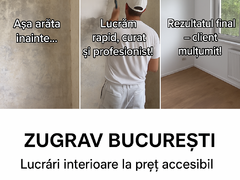 Zugrav Bucuresti, 22 ani experienta, lucrari rapide si curate